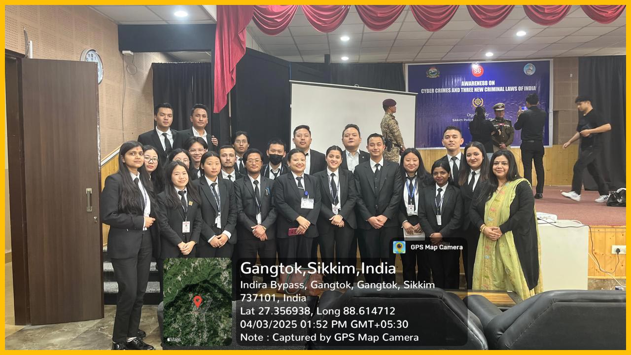 Sikkim Police and Sikkim Chronicle Organize Awareness Program on Cyber Crimes & New Criminal Laws