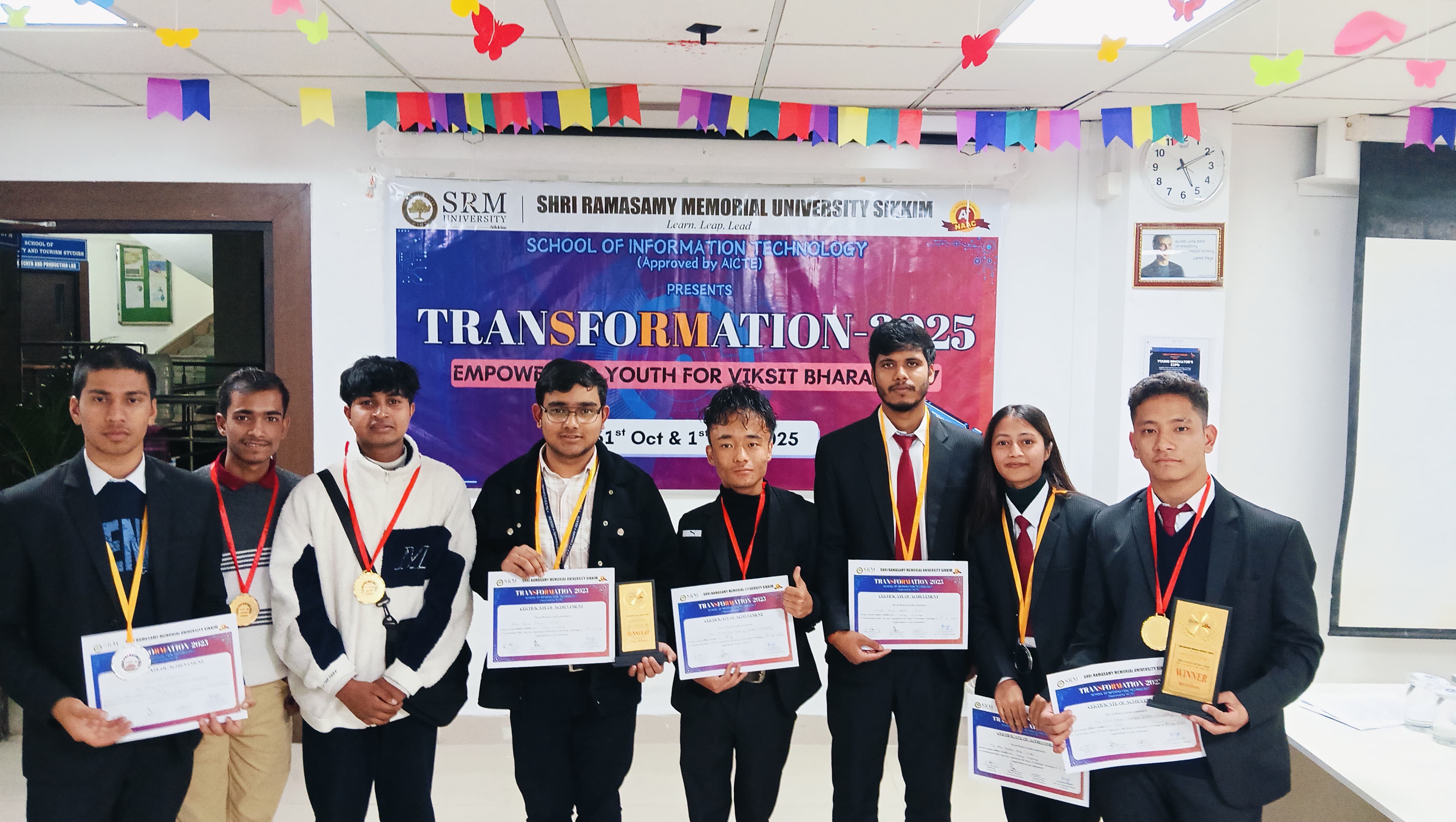 Participation and Achievement of ICFAI University, Sikkim Students