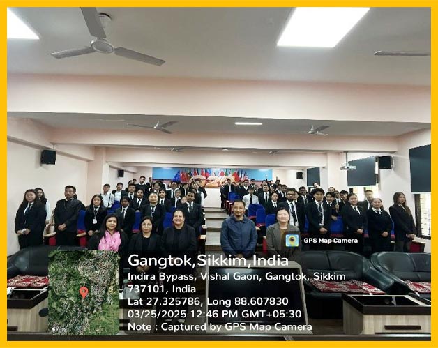 A Lecture on Bharatiya Nyaya Sanhita (BNS) at ICFAI University Sikkim