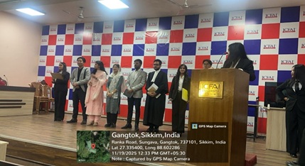 ADR Awareness Skit at ICFAI University Sikkim