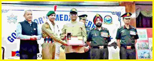 ICFAI University Sikkim Cadet Honoured with Governor's Gold Medal for NCC Excellence