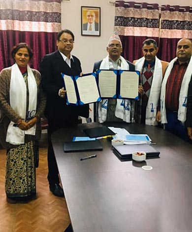 MoU's' of ICFAI University, Sikkim